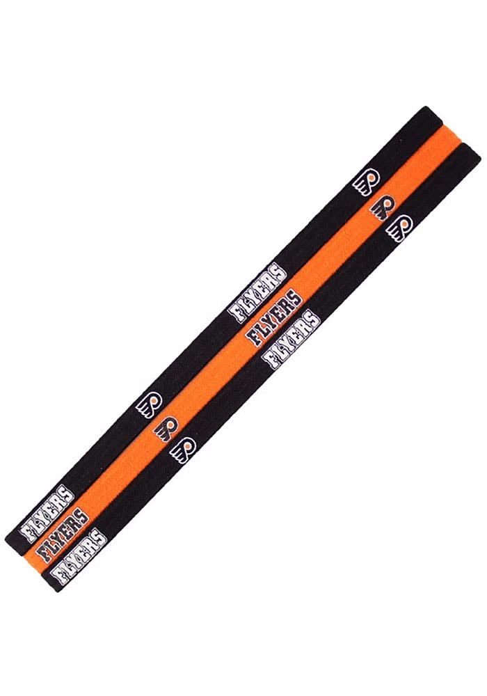Philadelphia Flyers 3 Pack Elastic Womens Headband