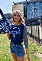 Sporting Kansas City Womens Navy Blue This Desides It LS Tee