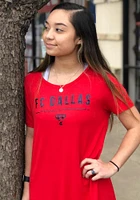 FC Dallas Womens Red Over Everything Short Sleeve T-Shirt