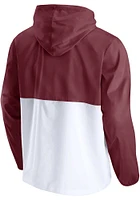 Texas A&M Aggies Mens Maroon Thrill Seeker Pullover Light Weight Jacket