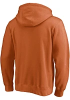 Texas Longhorns Mens Burnt Orange Elevate Play Long Sleeve Hoodie