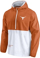 Texas Longhorns Mens Burnt Orange Thrill Seeker Pullover Light Weight Jacket
