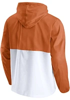Texas Longhorns Mens Burnt Orange Thrill Seeker Pullover Light Weight Jacket