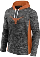 Texas Longhorns Mens Charcoal Chiller Fleece Hood