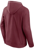 Texas A&M Aggies Mens Maroon Blocked Fleece Long Sleeve Full Zip Jacket