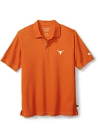 Tommy Bahama Texas Longhorns Mens Burnt Orange Emfielder Short Sleeve Fashion Polo