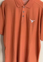 Tommy Bahama Texas Longhorns Mens Burnt Orange Emfielder Short Sleeve Fashion Polo