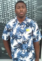 Tommy Bahama Michigan Wolverines Mens Blue Sport Harbor Island Short Sleeve Dress Shirt
