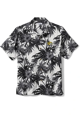 Tommy Bahama Missouri Tigers Mens Black Sport Harbor Island Short Sleeve Dress Shirt