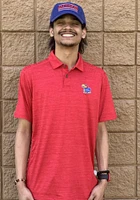 Tommy Bahama Kansas Jayhawks Mens Red Delray Short Sleeve Fashion Polo