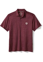 Tommy Bahama Texas A&M Aggies Mens Maroon Delray Short Sleeve Fashion Polo