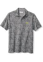Tommy Bahama Wichita State Shockers Mens Charcoal Sport Palmetto Palms Short Sleeve Fashion Polo
