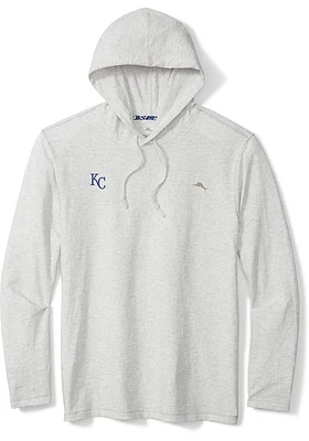 Tommy Bahama Kansas City Royals Mens Oatmeal Bali Beach Long Sleeve Hoodie