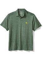 Tommy Bahama Baylor Bears Mens Green Delray Short Sleeve Fashion Polo