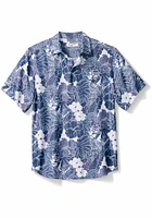 Tommy Bahama Dallas Cowboys Mens Navy Blue SPORT COCONUT POINT PLAYA Short Sleeve Dress Shirt