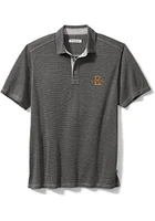 Tommy Bahama Iowa State Cyclones Mens Grey Sport Paradiso Cove Short Sleeve Fashion Polo