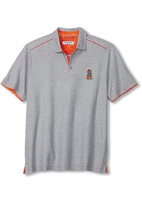 Tommy Bahama Oklahoma State Cowboys Mens Orange Sport Tailgater Short Sleeve Fashion Polo