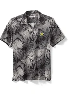 Tommy Bahama Wichita State Shockers Mens Black Sport Coast Luminescent Fronds Camp Short Sl..
