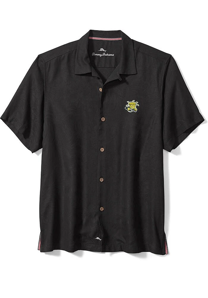 Tommy Bahama Wichita State Shockers Mens Sport Tropic Isles Camp Short Sleeve Dress Shirt