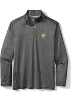 Tommy Bahama Wichita State Shockers Mens Charcoal Sport Delray Long Sleeve Qtr Zip Pullover