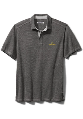 Tommy Bahama Notre Dame Fighting Irish Mens Charcoal Sport Paradiso Cove Short Sleeve Fashion Polo