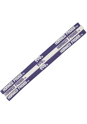 TCU Horned Frogs 3pk Elastic Womens Headband
