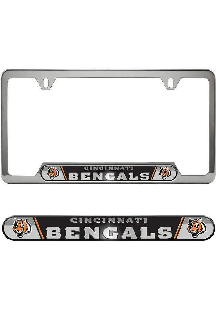 Cincinnati Bengals Embossed License Frame