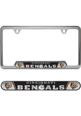 Cincinnati Bengals Embossed License Frame