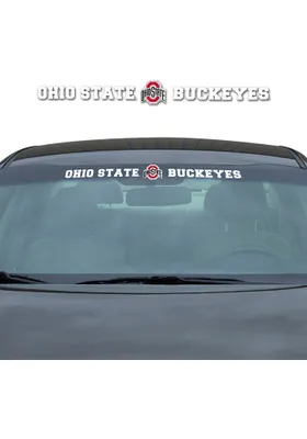 Sports Licensing Solutions Ohio State Buckeyes Windshield Auto Decal - White