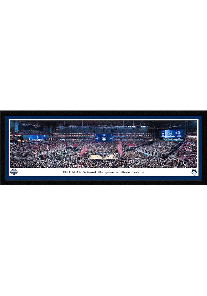 Blakeway Panoramas UConn Huskies 2023 Basketball National Champions Select Framed Posters