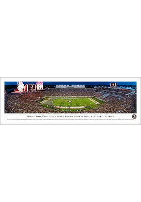 Blakeway Panoramas Florida State Seminoles 50 Yard Line Unframed Poster