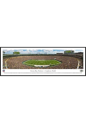 Blakeway Panoramas Green Bay Packers 50 Yard Line Standard Framed Posters