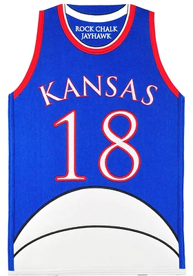 Kansas Jayhawks Jersey Banner Design Banner - Blue