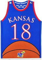 Kansas Jayhawks Jersey Banner Banner - Blue