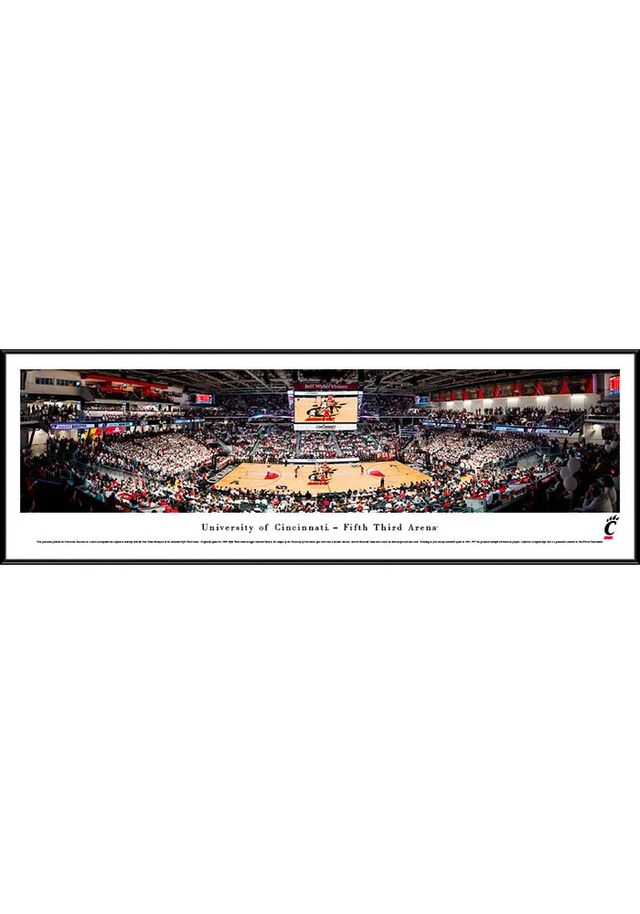 Blakeway Panoramas Cincinnati Bearcats Basketball Standard Framed Posters