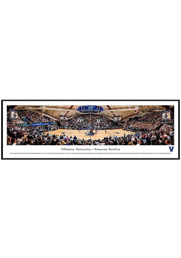 Blakeway Panoramas Villanova Wildcats Basketball 1st at Finneran Standard Framed Posters