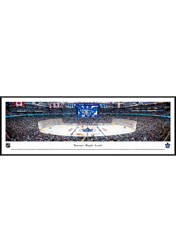 Blakeway Panoramas Toronto Maple Leafs Hockey Standard Framed Posters