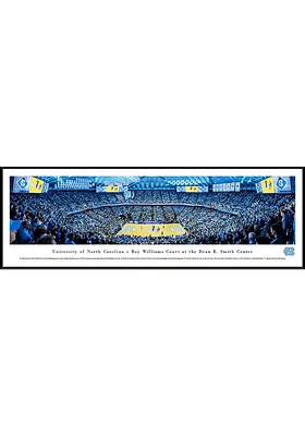 Blakeway Panoramas North Carolina Tar Heels Basketball Standard Framed Posters