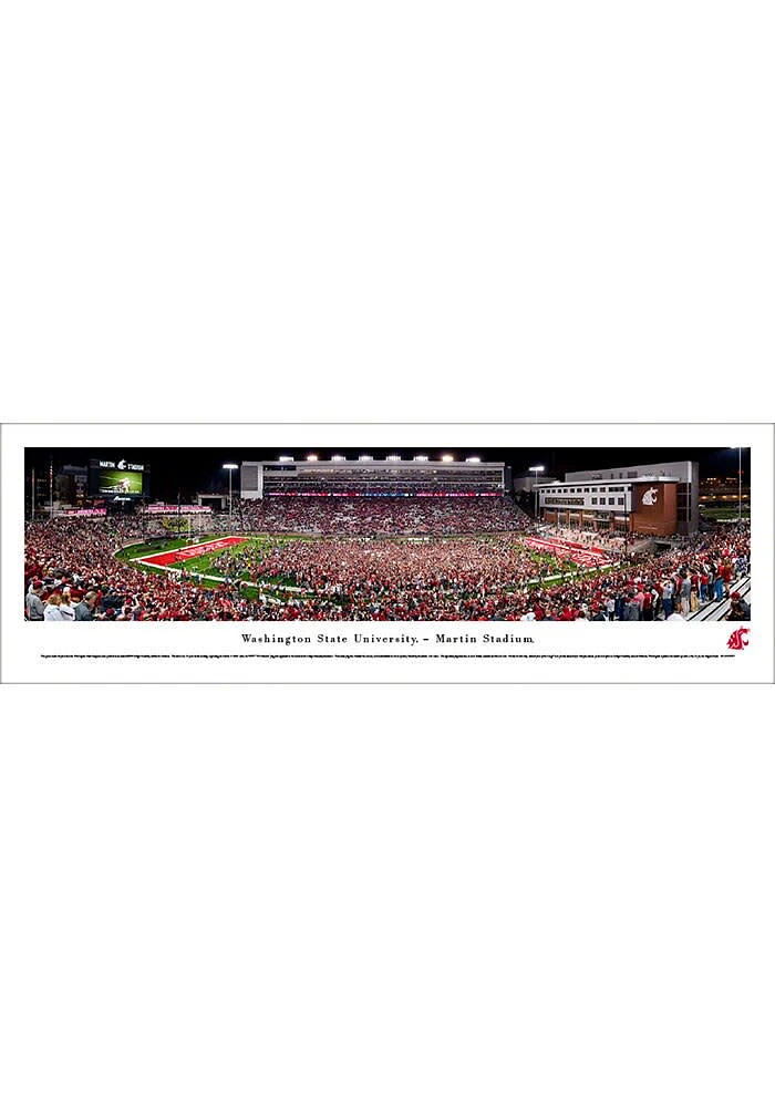 Blakeway Panoramas Washington State Cougars Football Unframed Poster