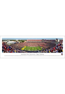 Blakeway Panoramas LSU Tigers Football 125th Anniversary Unframed Poster