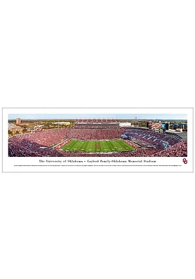 Blakeway Panoramas Oklahoma Sooners Panorama Deluxe Unframed Poster