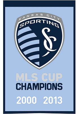 Sporting Kansas City Champs Banner - Blue