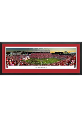 Blakeway Panoramas NC State Wolfpack Football Deluxe Framed Posters