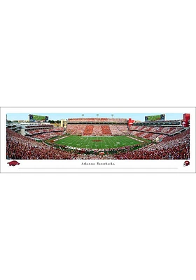 Blakeway Panoramas Arkansas Razorbacks Football Unframed Poster