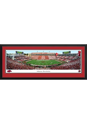 Blakeway Panoramas Arkansas Razorbacks Football Deluxe Framed Posters