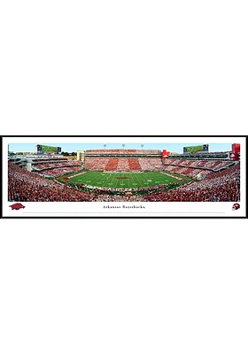 Blakeway Panoramas Arkansas Razorbacks Football Standard Framed Posters