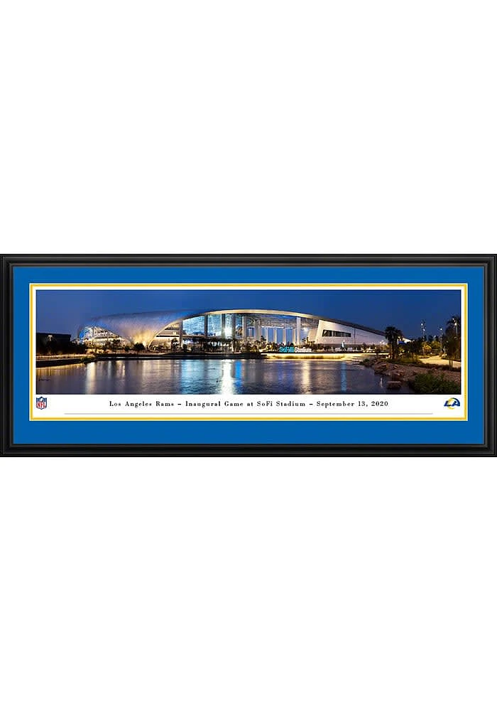 Blakeway Panoramas Los Angeles Rams Home Stadium Deluxe Framed Posters