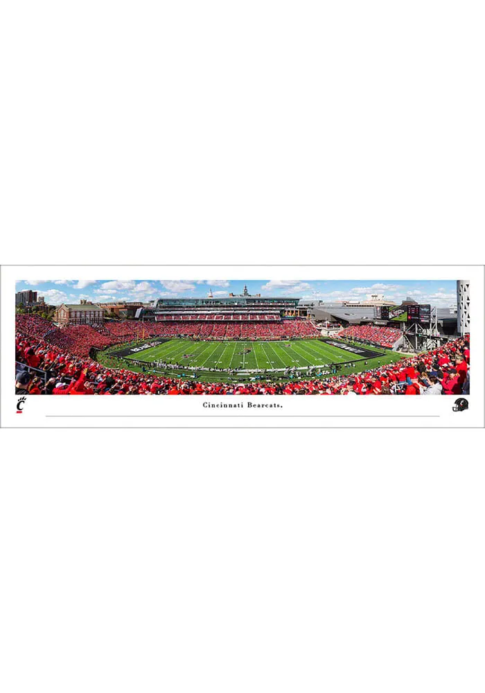 Blakeway Panoramas Cincinnati Bearcats Nippert Stadium Tubed Unframed Poster