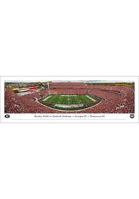 Blakeway Panoramas Georgia Bulldogs Dooley Field at Sanford Stadium Panorama Unframed Poster