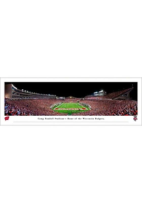 Blakeway Panoramas Wisconsin Badgers Camp Randall End Zone Panorama Unframed Poster